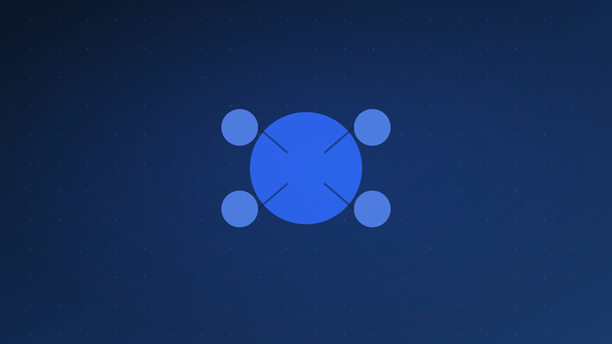 Abstract illustration of connected AI nodes and tool icons representing AI Ethics for Small Businesses: A Practical Guide, Not a Lecture