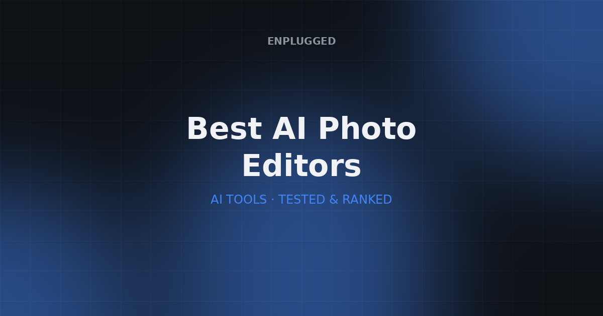 Comparison of the best AI photo editors in 2026