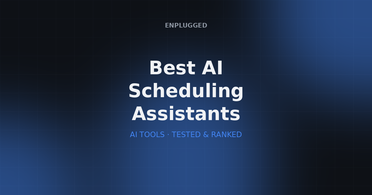 Comparison of the best AI scheduling assistants in 2026