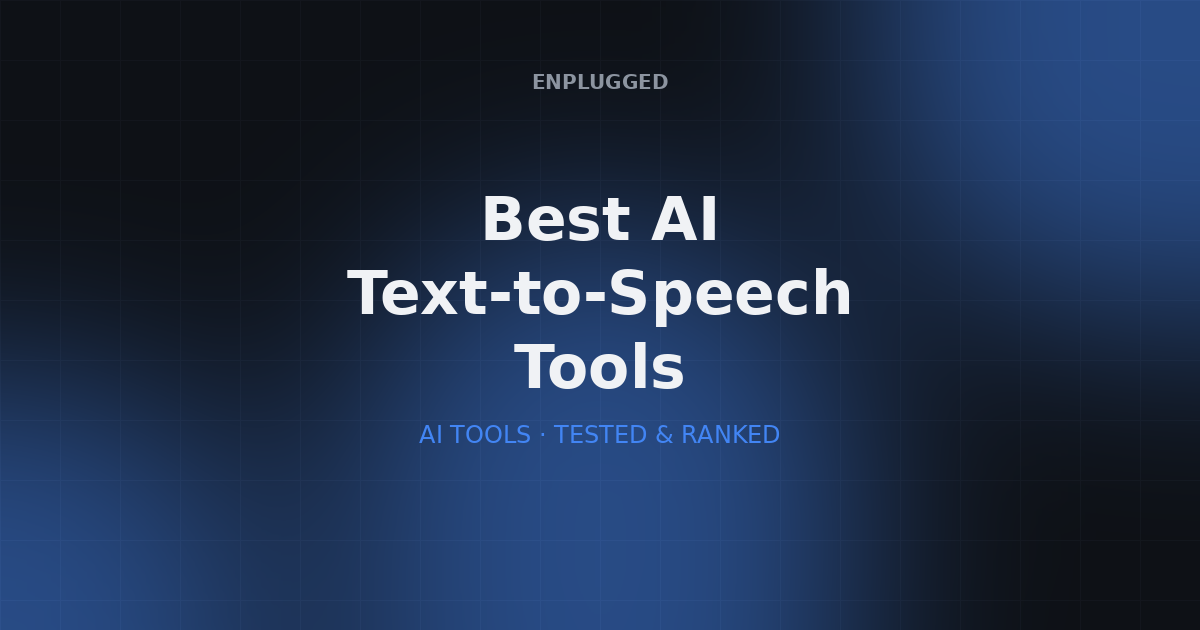 Comparison of the best AI text-to-speech and voice tools in 2026