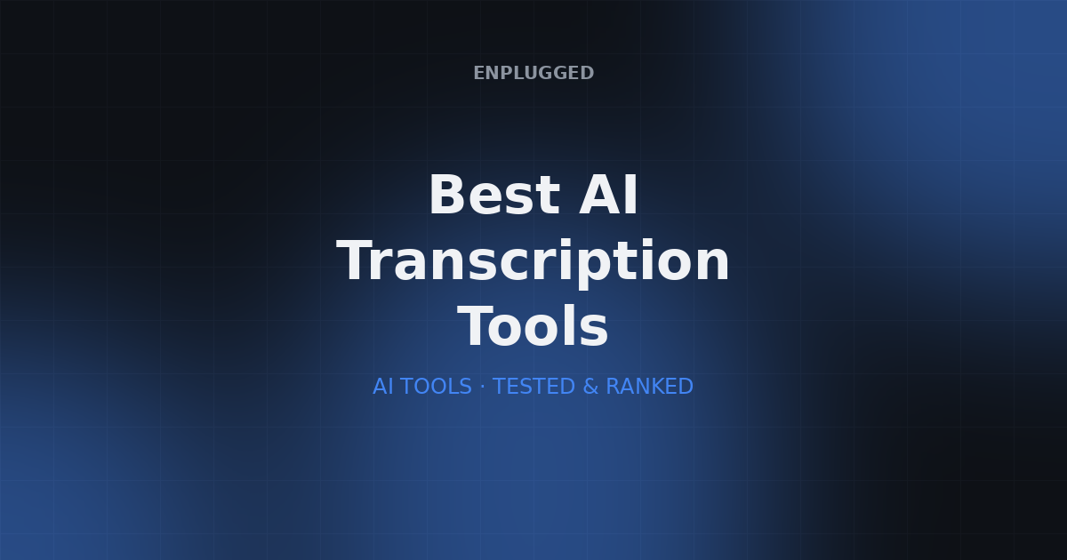 Comparison of the best AI transcription tools in 2026