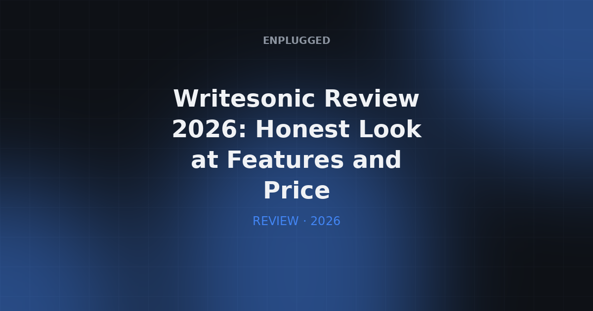 Writesonic AI writing tool review 2026
